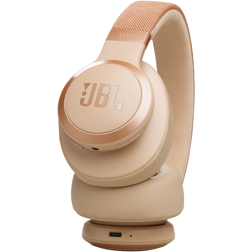 Гарнитура JBL Live 770NC Beige - JBLLIVE770NCSAT - фото 6