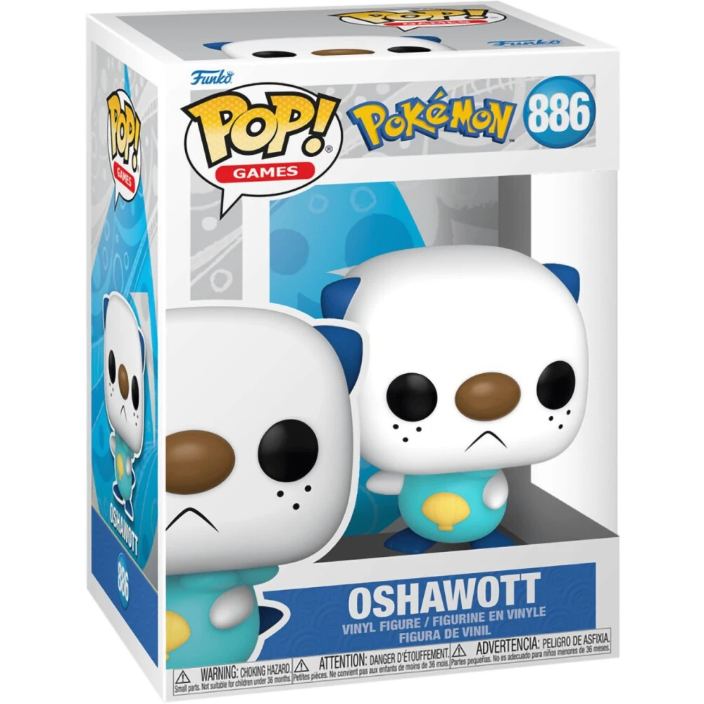 Фигурка Funko POP! Games Pokemon Oshawott (62268) - фото 2