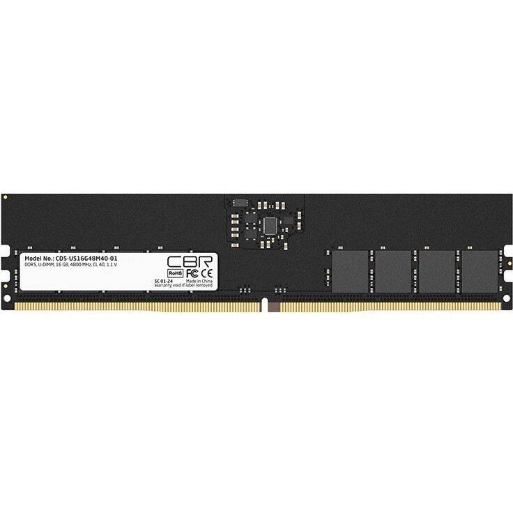 Оперативная память 16GB DDR5 4800MHz CBR (CD5-US16G48M40-01)