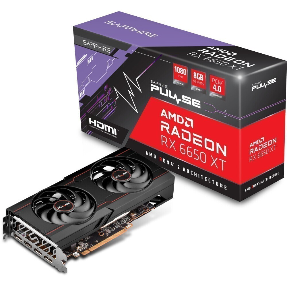 Видеокарта AMD Radeon RX 6650 XT Sapphire Pulse 8GB (11319-07-20G) - фото 6
