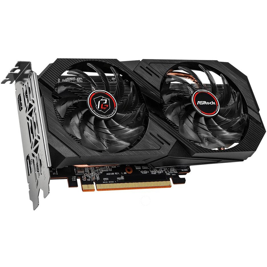 Видеокарта AMD Radeon RX 6500 XT ASRock Phantom Gaming 8Gb (RX6500XT PG 8GO)