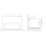 Встраиваемая микроволновая печь Korting KMI 827 GN