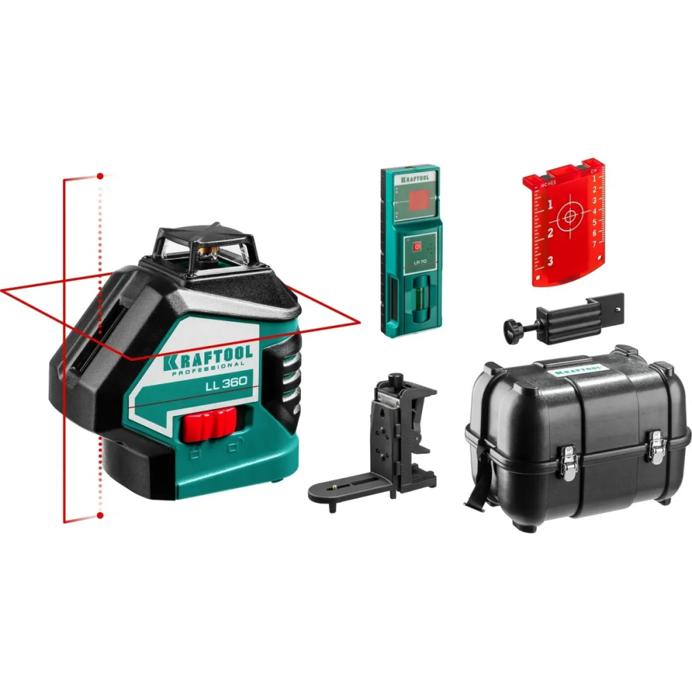 Нивелир KRAFTOOL 34645-4 - фото 4