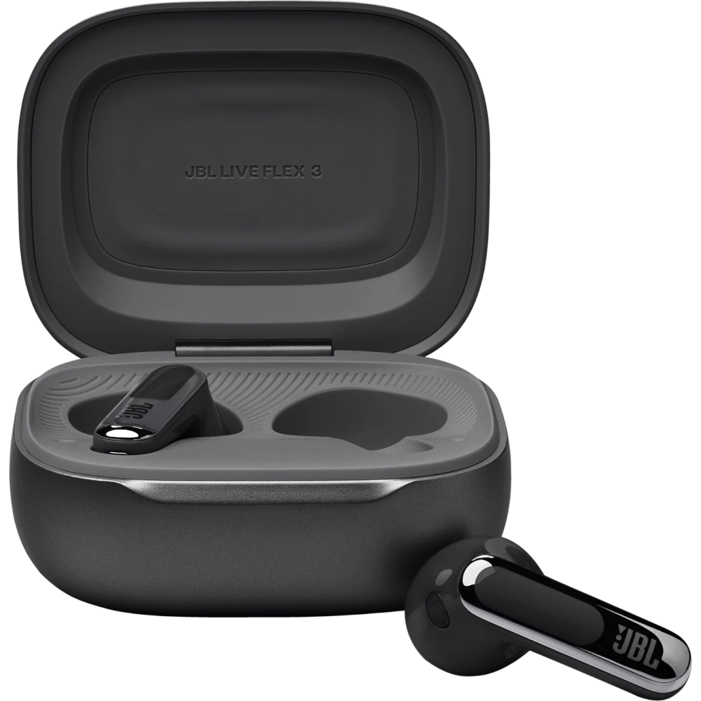 Гарнитура JBL Live Flex 3 Black - JBLLIVEFLEX3BLK - фото 2