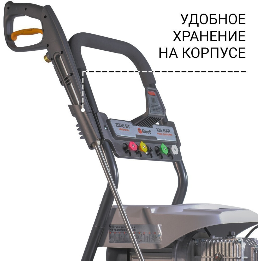 Мойка высокого давления Bort KEX-2800 - 93416725 - фото 5