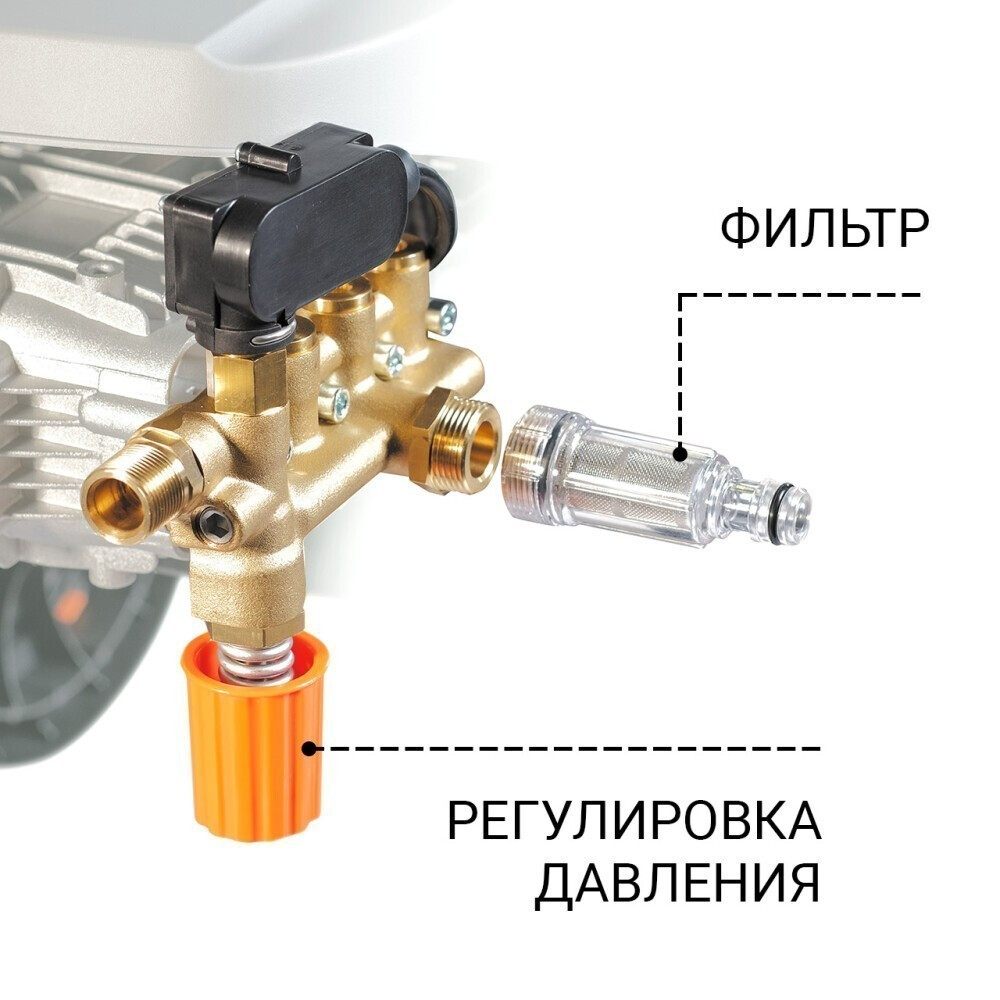 Мойка высокого давления Bort KEX-2800 - 93416725 - фото 8