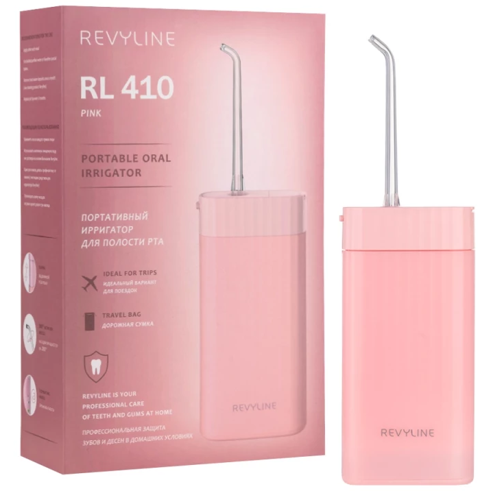 Ирригатор Revyline RL 410 Pink - 7398 - фото 10