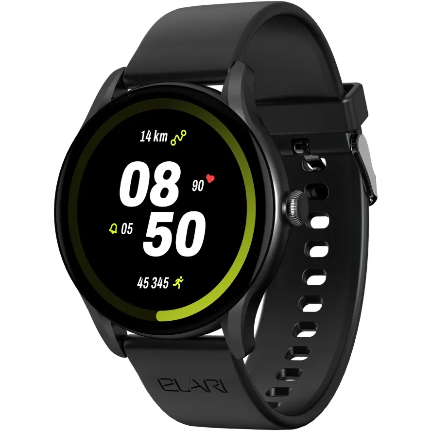 Умные часы Elari Chrono Pro Black - KP-N2-BLACK - фото 2
