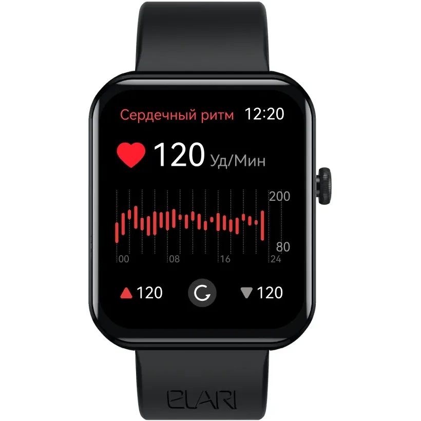Умные часы Elari Watch Lite Black - KP-N1-BLACK - фото 5