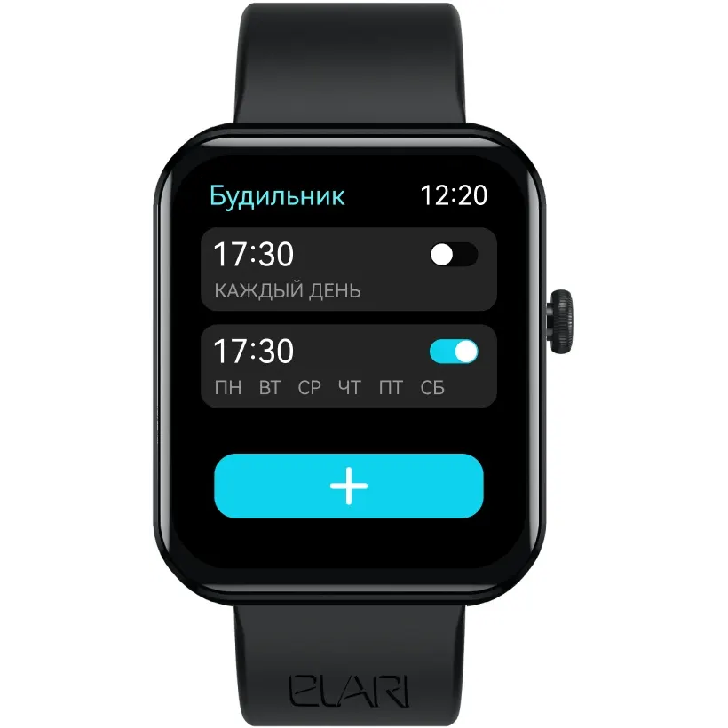 Умные часы Elari Watch Lite Black - KP-N1-BLACK - фото 6