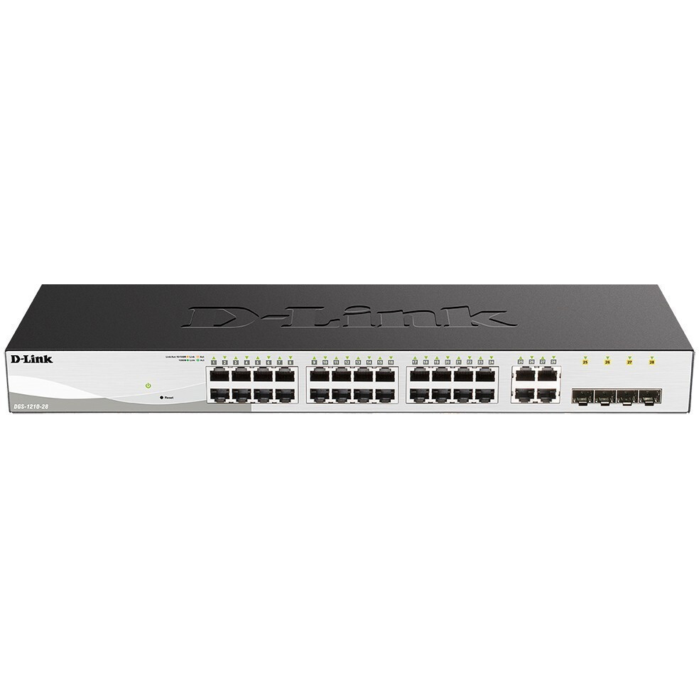 Коммутатор (свитч) D-Link DGS-1210-28/F - DGS-1210-28/F1A(2A/3A)