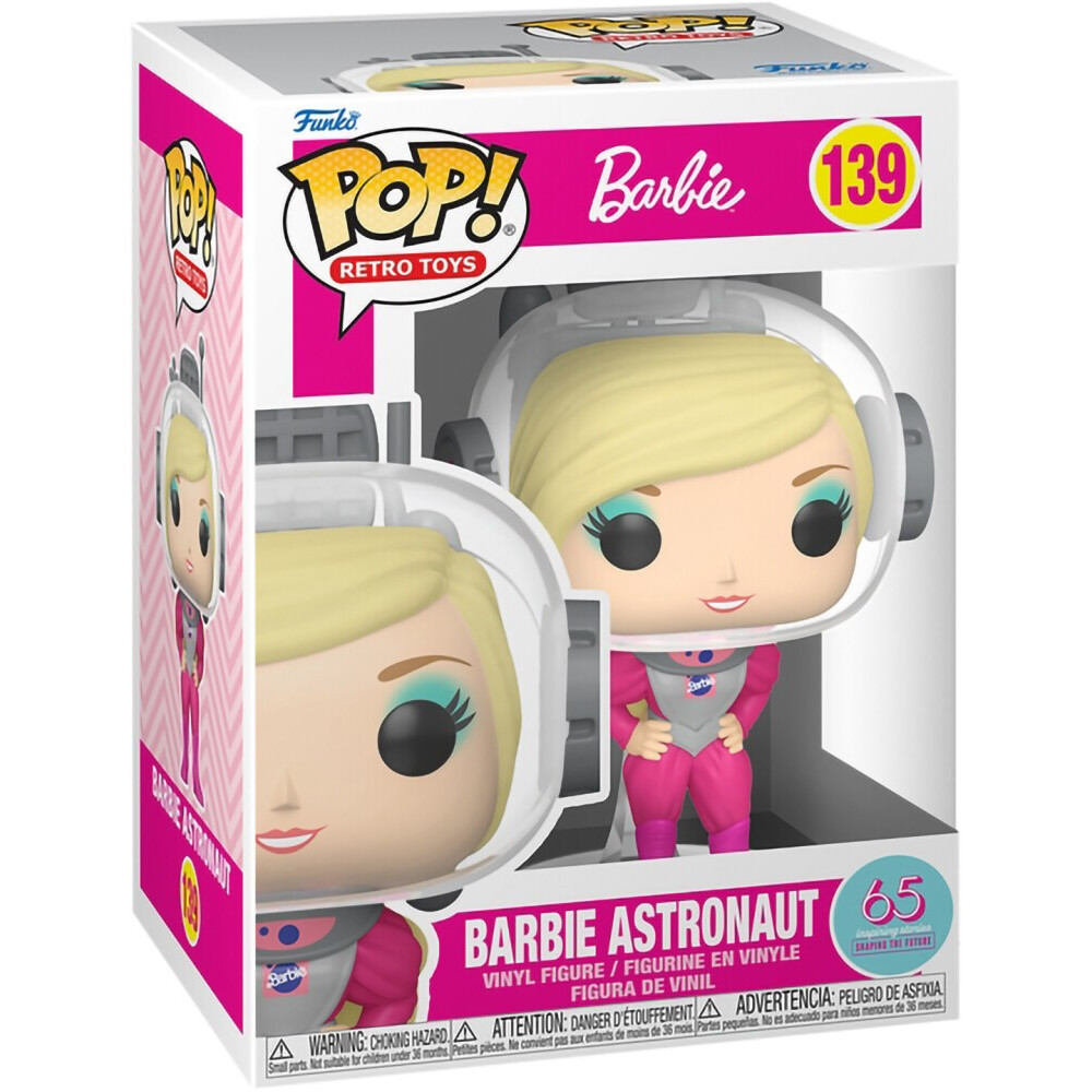 Фигурка Funko POP! Retro Toys Barbie 65th Barbie Astronaut - 81052 - фото 2