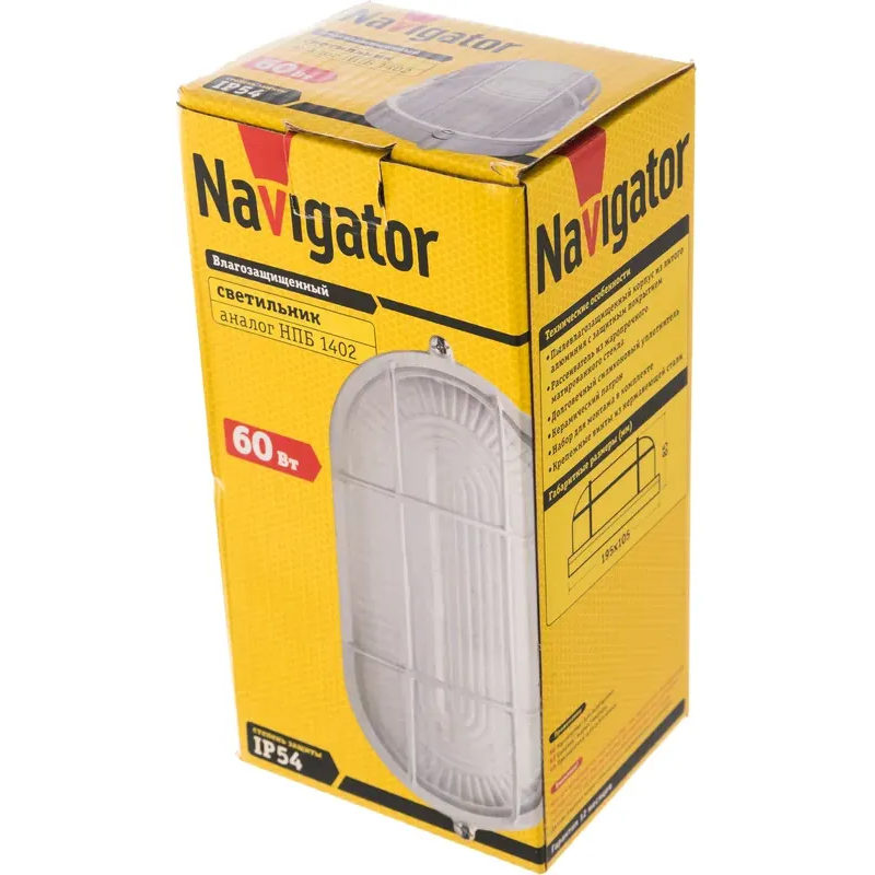 Светильник Navigator NBL-O2-60-E27/WH - 94801 - фото 4