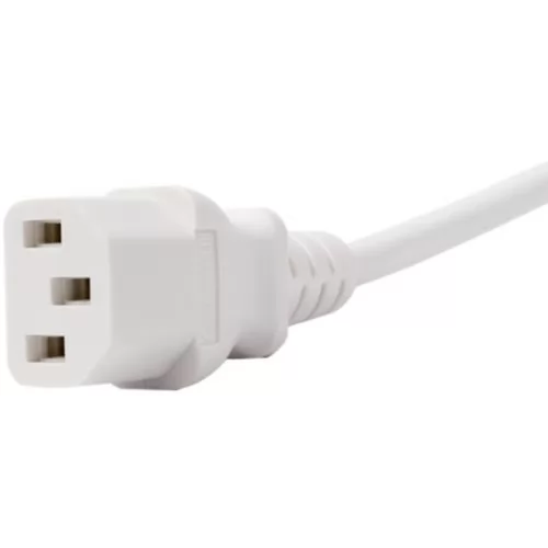 Кабель питания C13 - C14, 0.5м, Filum FL-PC-C13/C14-C1-0.5-WH (5 шт.) - FL-PC-C13/C14-C1-0.5-WH/5 - фото 3