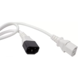 Кабель питания C13 - C14, 1м, Filum FL-PC-C13/C14-C1-1.0-WH (5 шт.) (FL-PC-C13/C14-C1-1.0-WH/5)