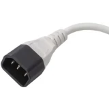 Кабель питания C13 - C14, 1м, Filum FL-PC-C13/C14-C1-1.0-WH (5 шт.) (FL-PC-C13/C14-C1-1.0-WH/5)