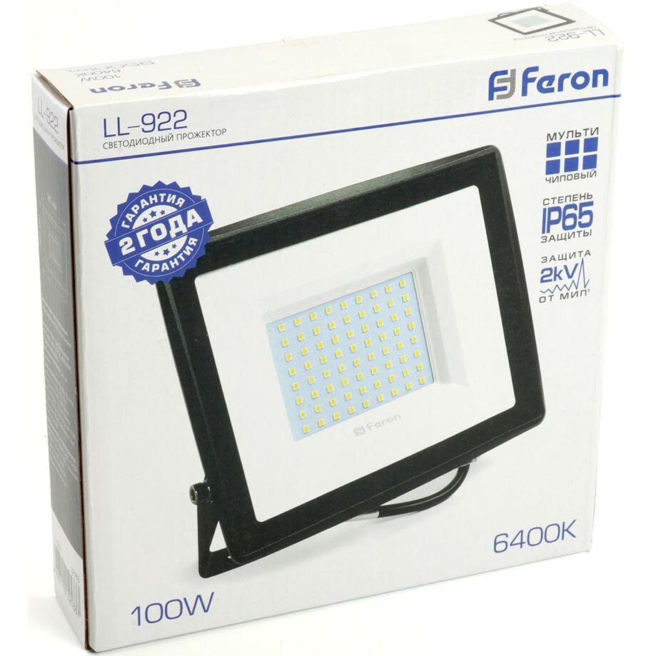 Прожектор Feron LL-922 6400K - 32103 - фото 8