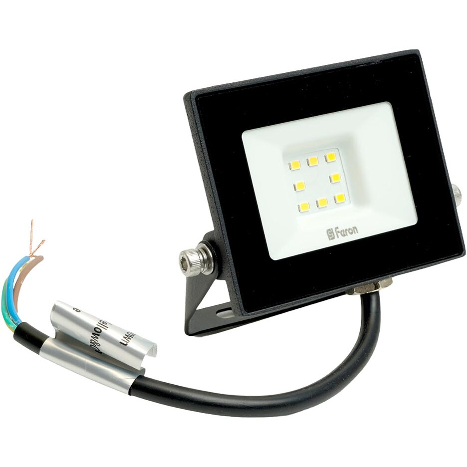 Прожектор Feron SAFFIT SFL90-10 6400K Black - 55074 - фото 2