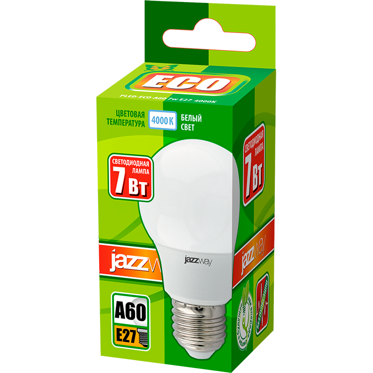 Светодиодная лампочка Jazzway 1033185 (7 Вт, E27) - фото 2