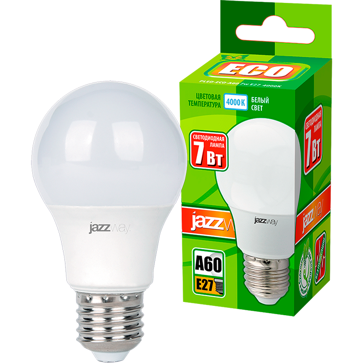 Светодиодная лампочка Jazzway 1033185 (7 Вт, E27) - фото 3