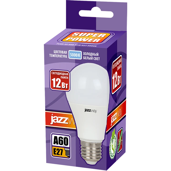 Светодиодная лампочка Jazzway 1033734 (12 Вт, E27) - фото 2