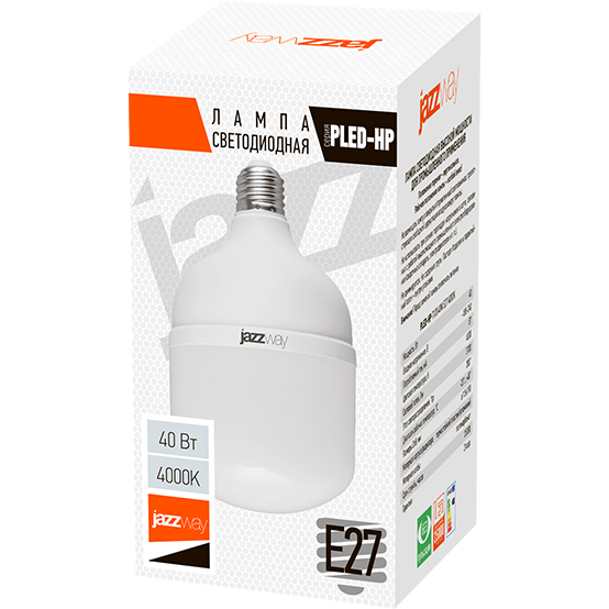 Светодиодная лампочка Jazzway 1038920 (40 Вт, E27) - фото 2