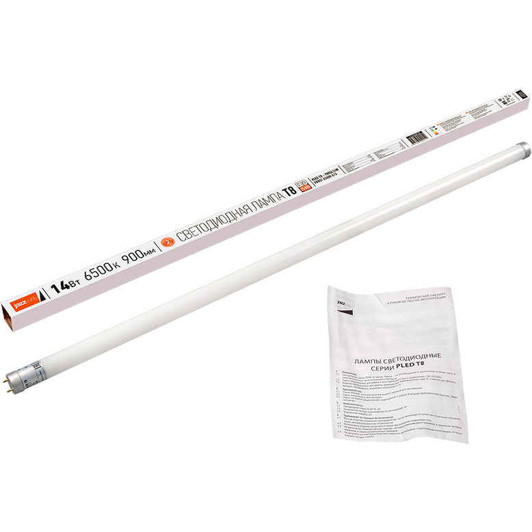 Светодиодная лампочка JazzWay PLED T8-900GL 6500K (14 Вт, G13) - 5022010 - фото 4