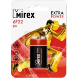 Батарейка Mirex 23702-6F22-E1 (9V, 1 шт.)