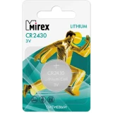 Батарейка Mirex 23702-CR2430-E1 (CR2430, 1 шт.)