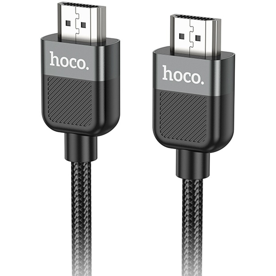 Кабель HDMI - HDMI, 2м, HOCO US09 Black