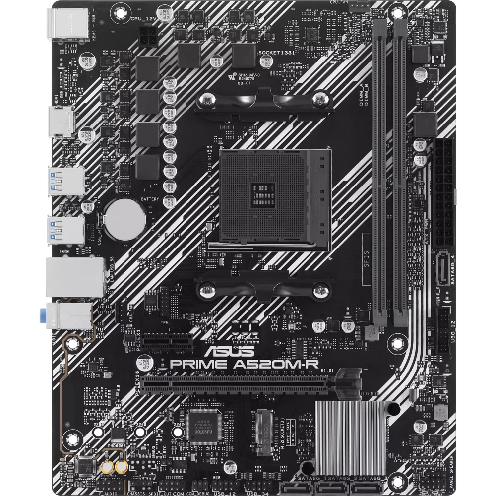 Материнская плата ASUS PRIME A520M-R
