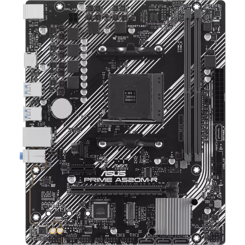 ПК AMD Ryzen 3 3200G / NVIDIA RTX 3050 / 32 ГБ / SSD 1 ТБ