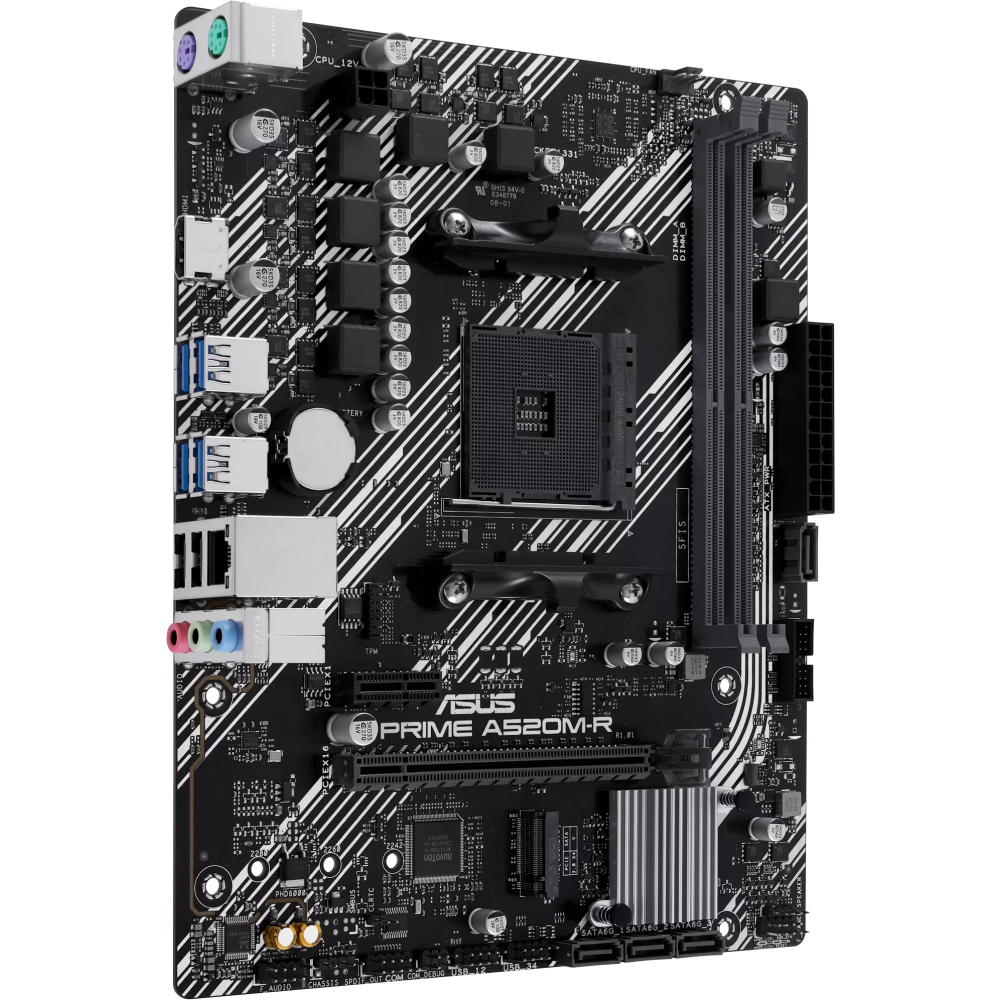 Материнская плата ASUS PRIME A520M-R - фото 2