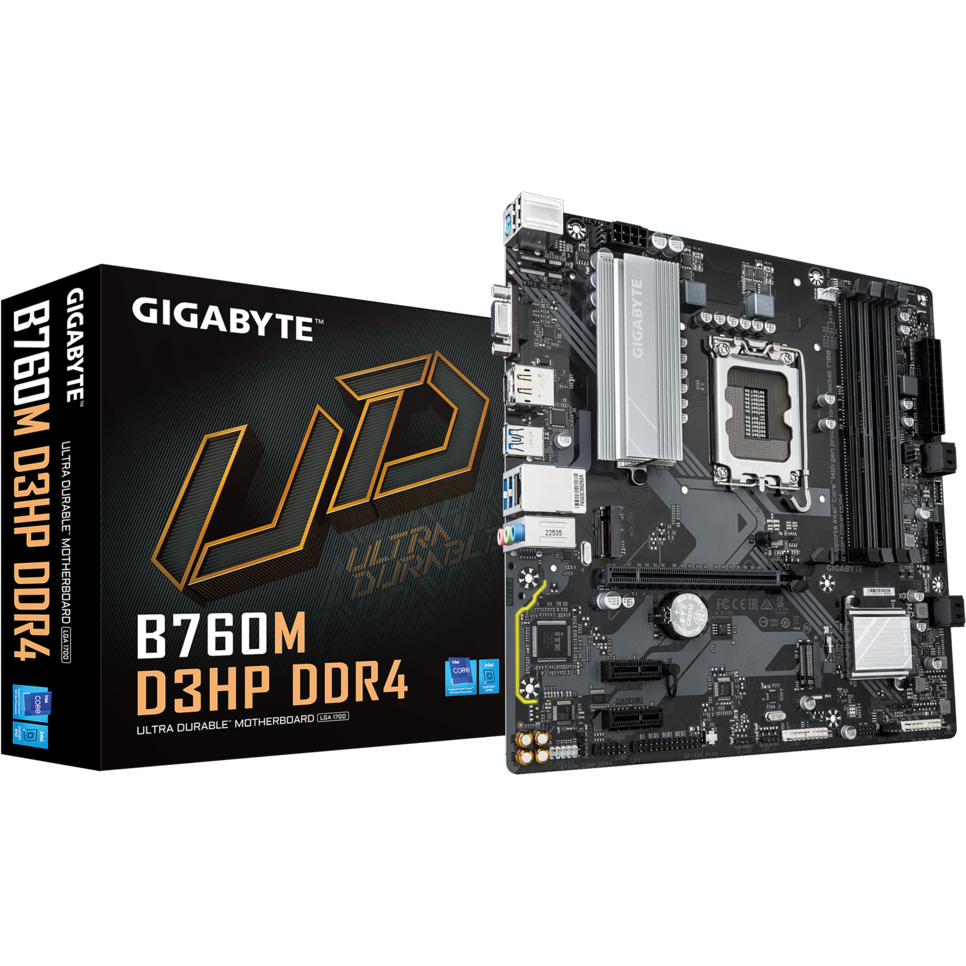 Материнская плата Gigabyte B760M D3HP DDR4 - фото 4