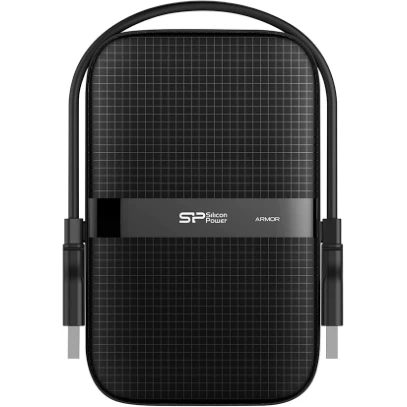Внешний жёсткий диск 4Tb Silicon Power Armor A60 Black (SP040TBPHDA60S3A) - фото 2
