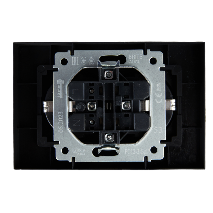 Электрическая розетка IEK BRITE BR-R21-16-K53-F - фото 3