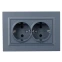 Электрическая розетка IEK BRITE BR-R24-16-K35-F - фото 2