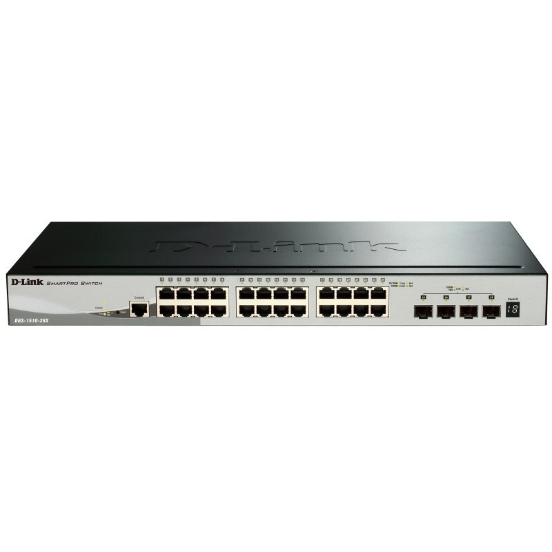 Коммутатор (свитч) D-Link DGS-1510-28X