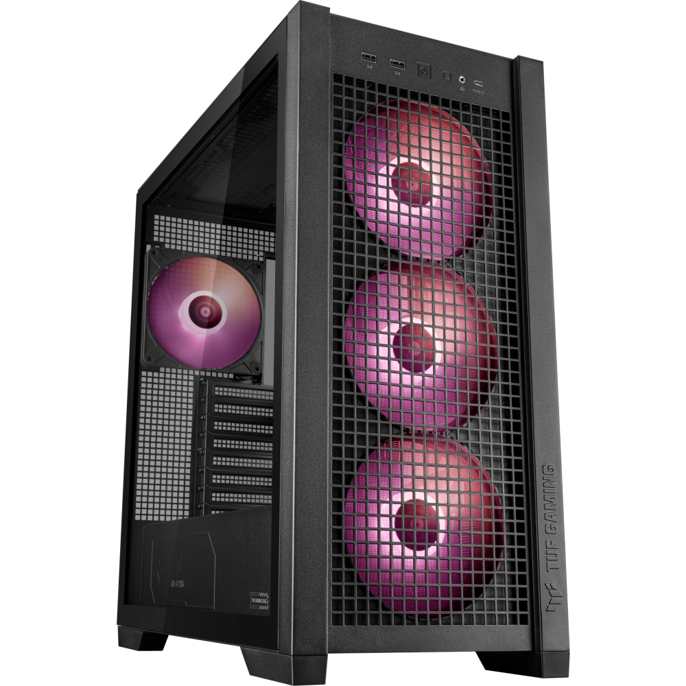 Корпус ASUS TUF Gaming GT302 ARGB Black - 90DC00I0-B190(00/10)