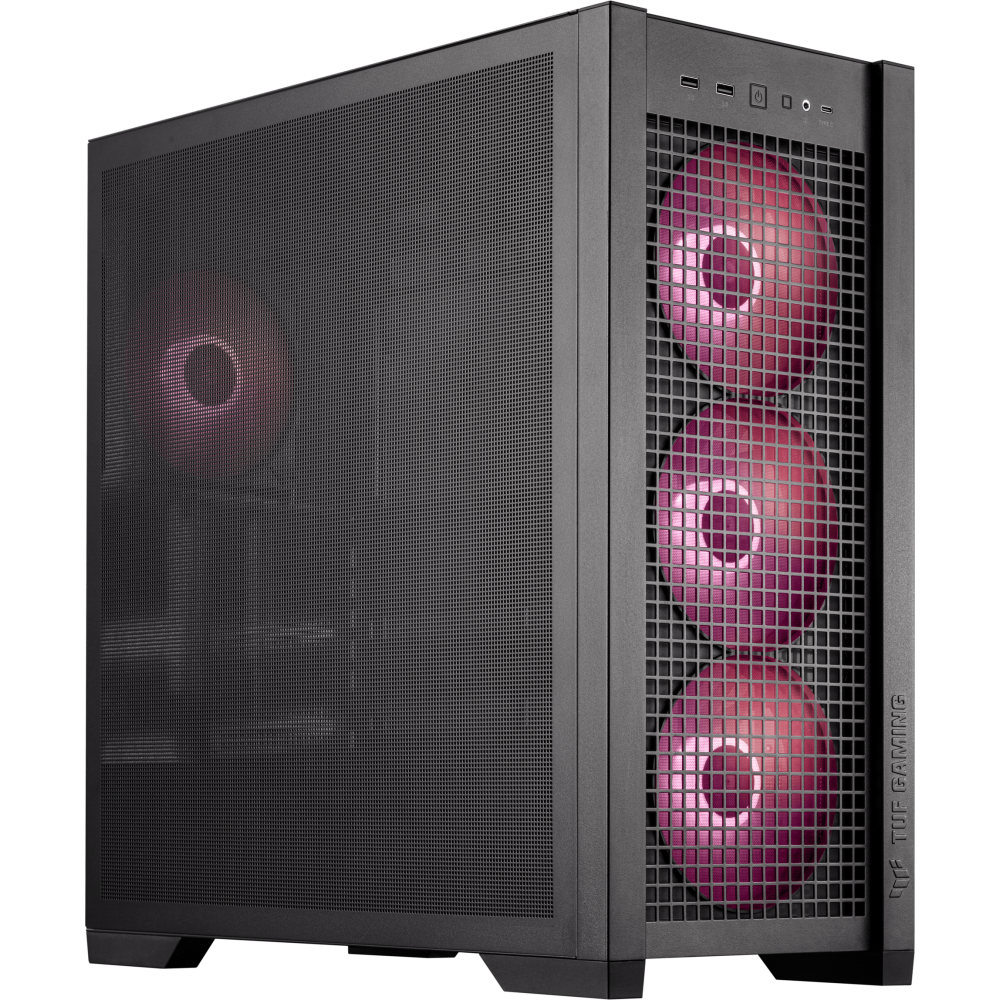 Корпус ASUS TUF Gaming GT302 ARGB Black - 90DC00I0-B190(00/10) - фото 4