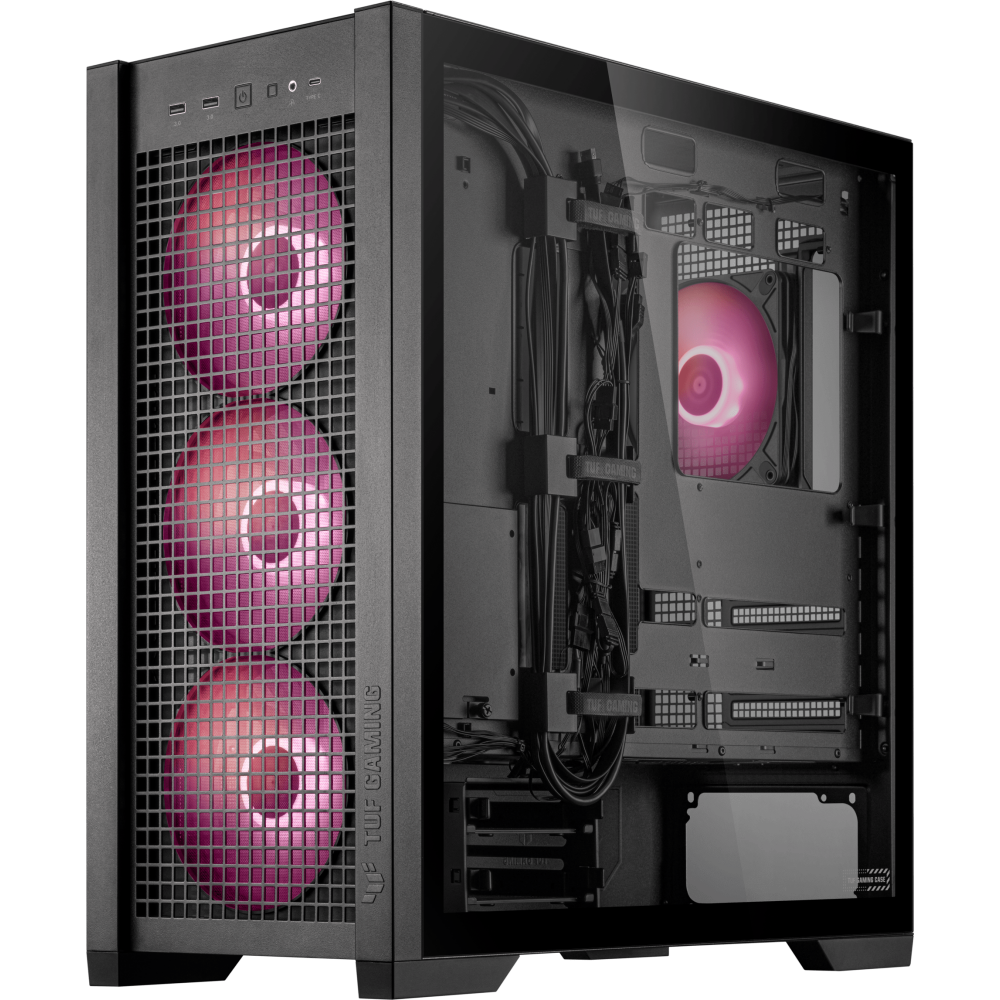 Корпус ASUS TUF Gaming GT302 ARGB Black - 90DC00I0-B190(00/10) - фото 5