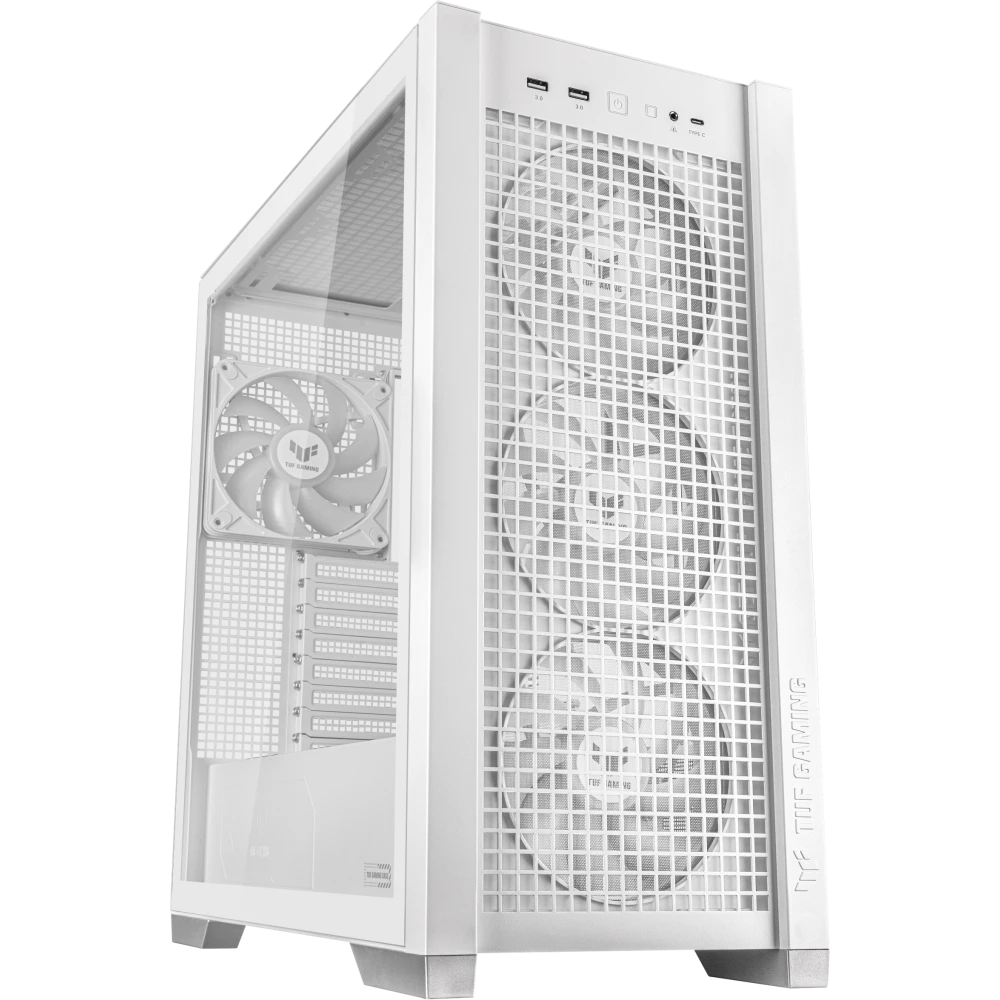 Корпус ASUS TUF Gaming GT302 ARGB White - 90DC00I3-B190(00/10) - фото 2