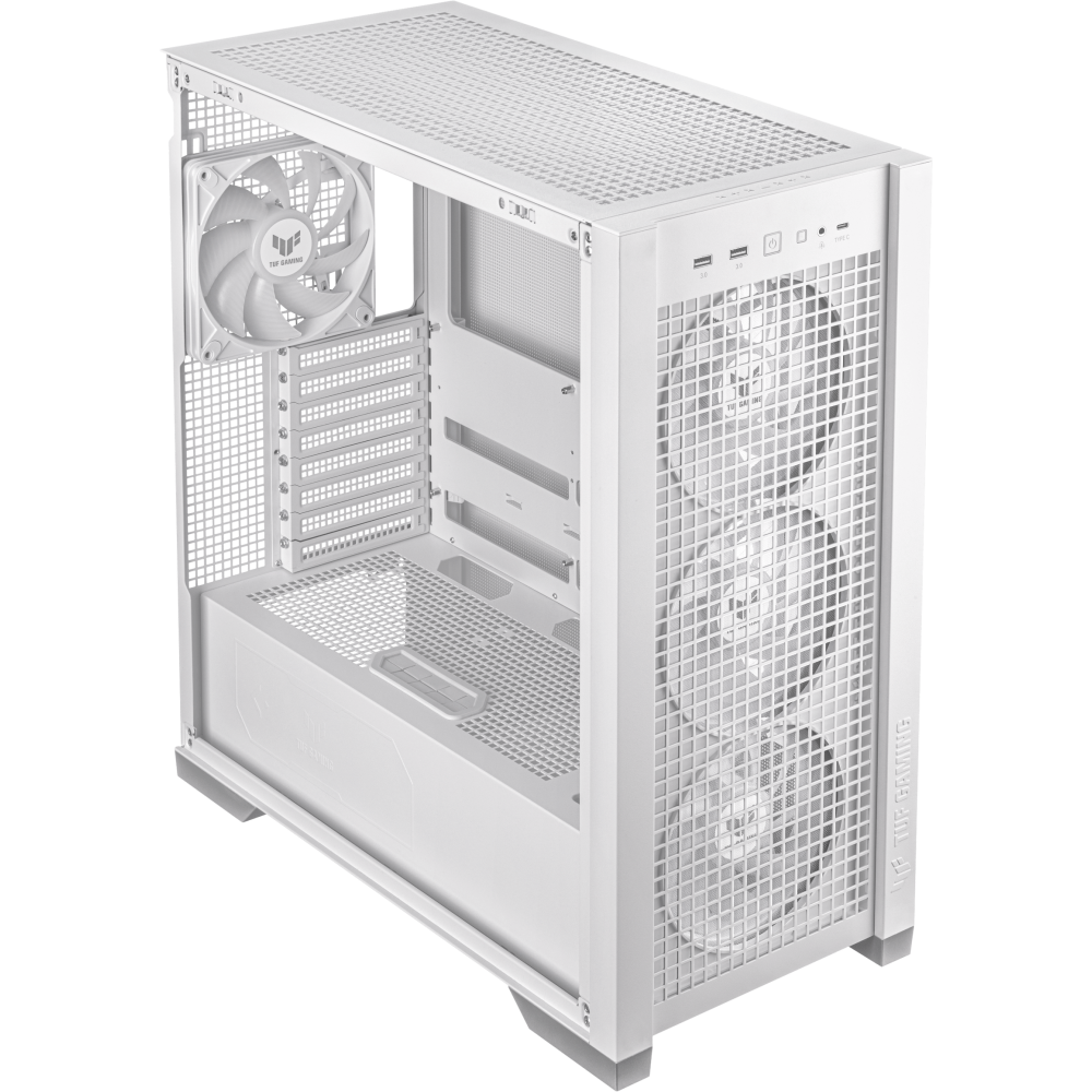 Корпус ASUS TUF Gaming GT302 ARGB White - 90DC00I3-B190(00/10) - фото 7