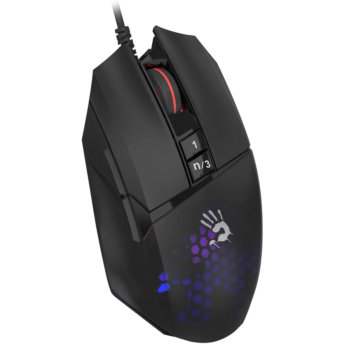 Мышь Bloody W65 Max Mini Honey Black - фото 2