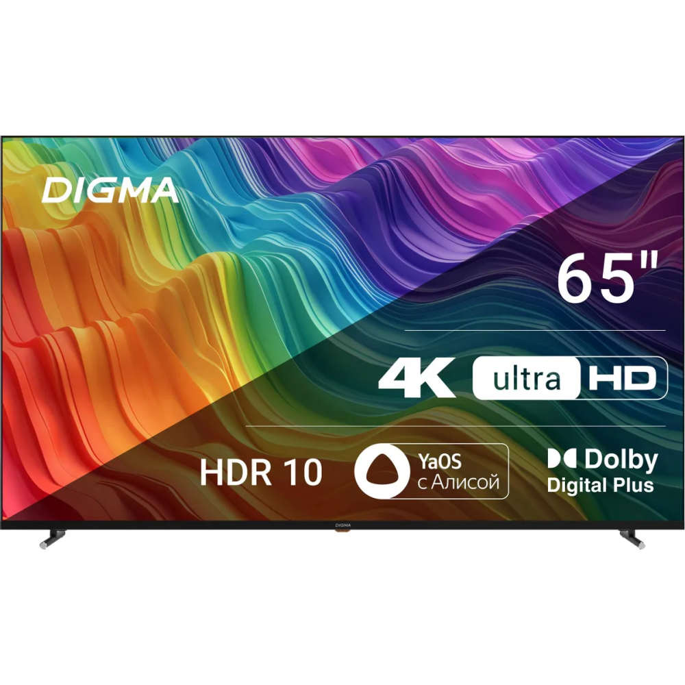 ЖК телевизор Digma 55" DM-LED55UBB33 — фото 2
