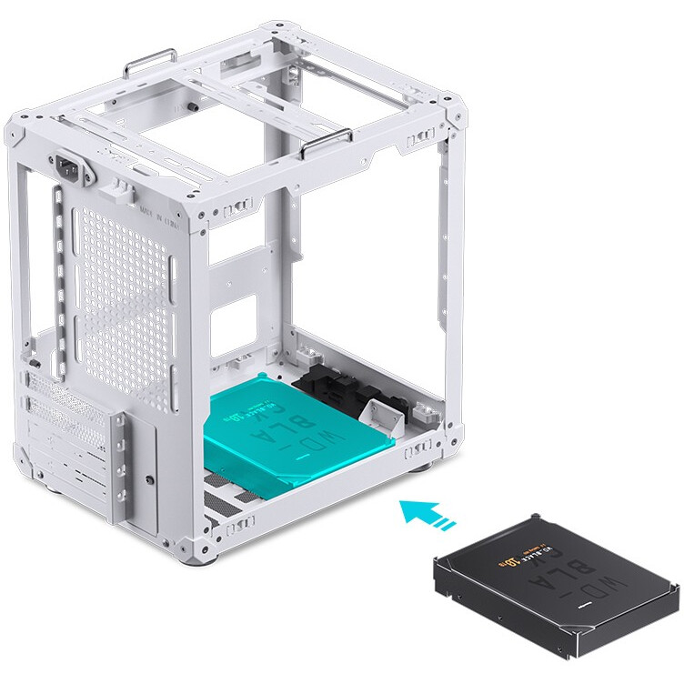 Корпус Jonsbo C6-ITX White - фото 20