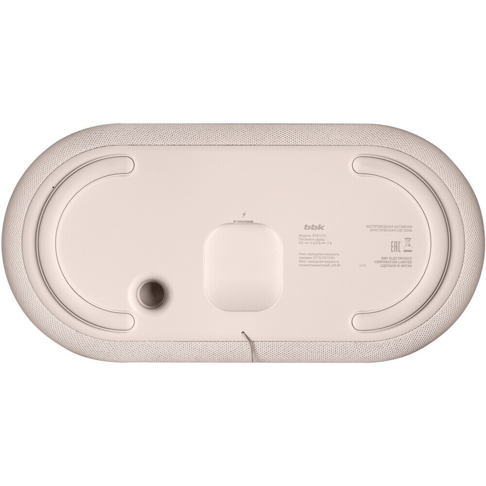 Портативная акустика BBK BTA1212 Beige - BTA1212 (BG) - фото 14