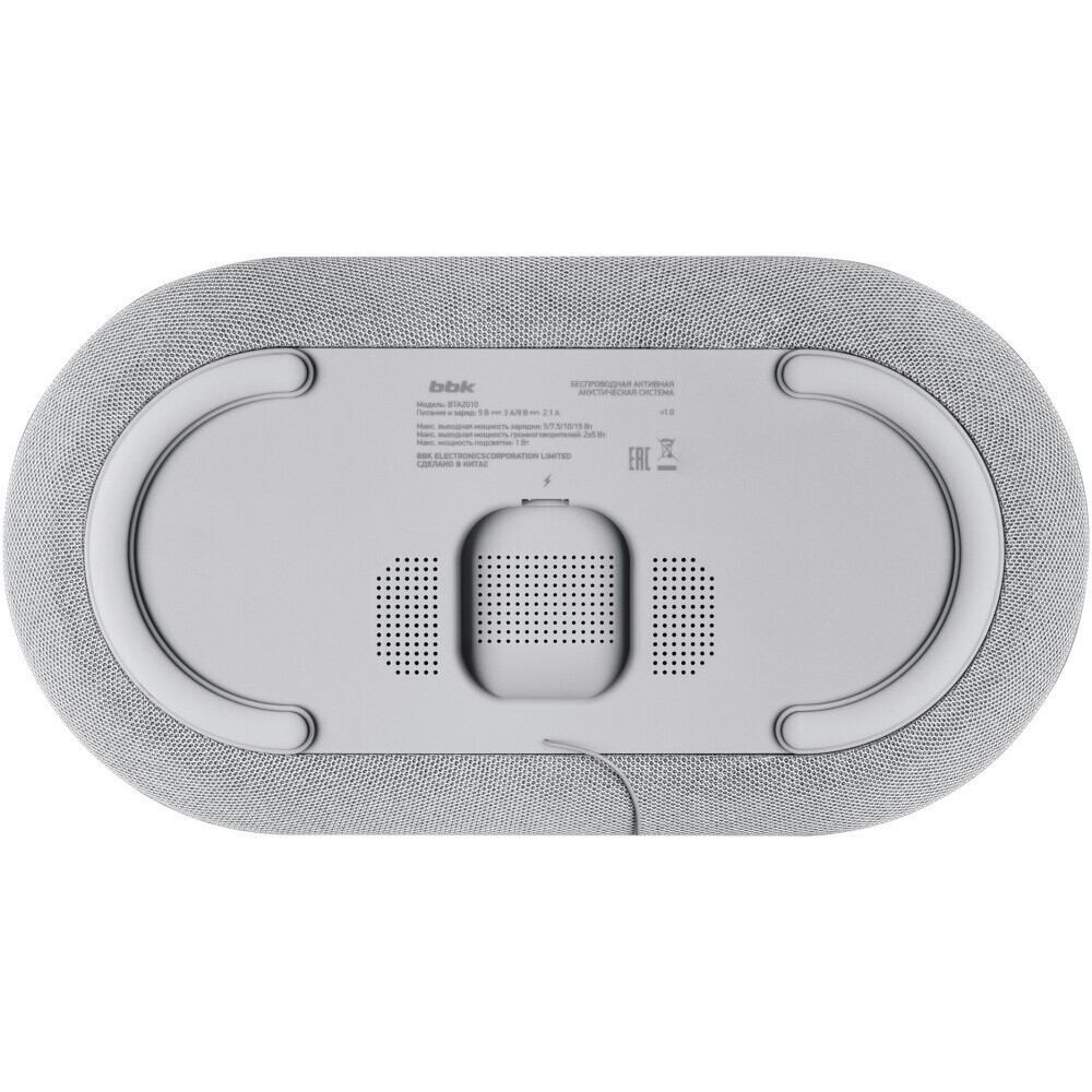 Портативная акустика BBK BTA2010 Grey - BTA2010 (GR) - фото 9
