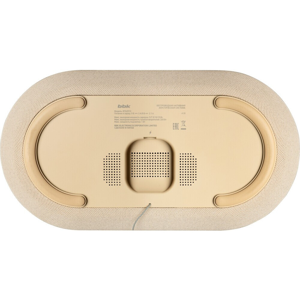 Портативная акустика BBK BTA2010 Beige - BTA2010 (BG) - фото 9