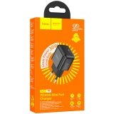 Сетевое зарядное устройство HOCO N32 Glory Black (6931474789907)